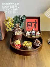 ユニークな招き猫の置物【オフィスデスクの装飾・玄関用・精巧なギフト】