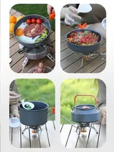 アウトドア用カセットコンロセット【調理器具・キャンプ・旅行用】（セットアップ対応）