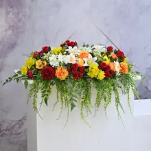 会社用受付の造花【デスクフラワー・フェイクフラワー・店舗装飾】