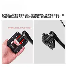 折りたたみ自転車用ペダル【防滑設計・三ベアリング・小型】