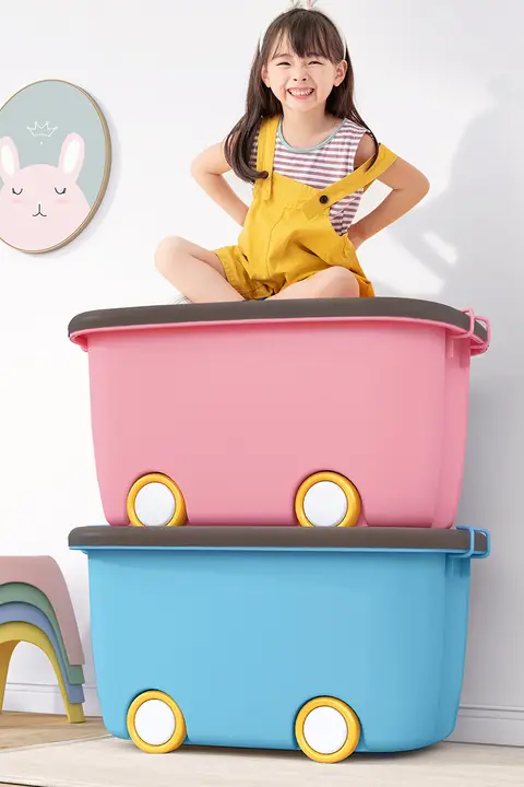 収納ボックス キッズ 男の子 女の子 プラスチック おもちゃ 衣類 お菓子 家庭用