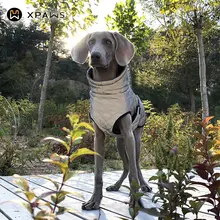 反射素材の犬用防風ジャケット【冬用・中型犬・大型犬対応・保温性抜群】