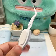 究極の使いやすさ！逆さピンセット【X型ステンレス製・マルチ機能・まつ毛用】