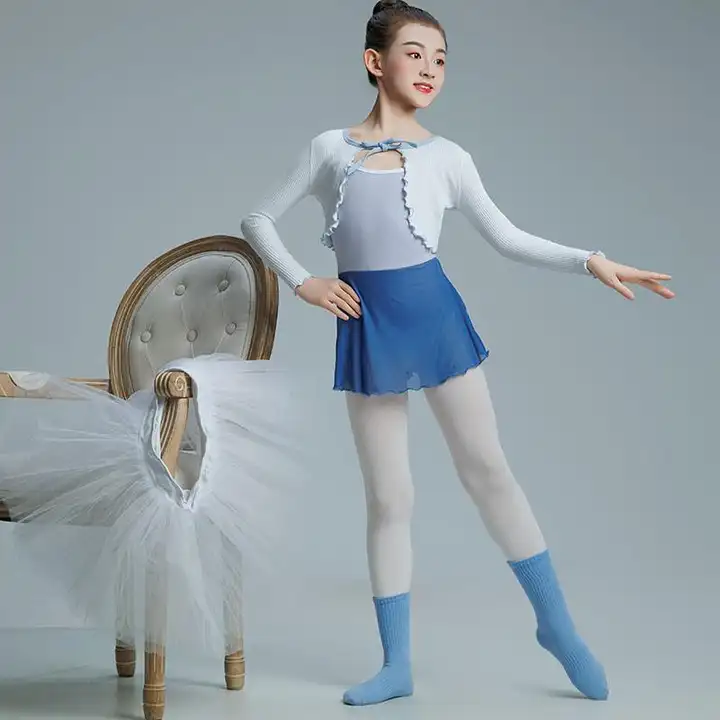 子供用ダンスウェア【長袖・バレエ・練習用カーディガン】