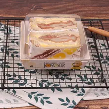 サンドイッチ用包装ボックス【肉松・スノーボール・シュークリーム・タオルケーキ・スイスロール用】