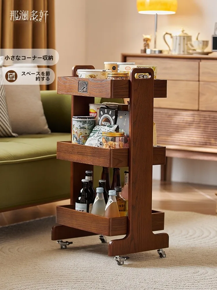 薄型本棚 おしゃれなデザイン：高級天然木製マルチシェルフLT100-TC-02F-Sの実用性と空間適応性