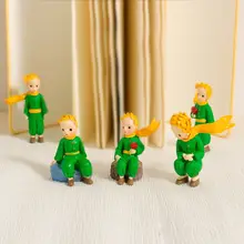 可愛いデスクトップ装飾！小王子キャラクター人形【オフィス・誕生日ケーキ用】