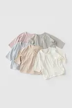 モダール製 ベビー和尚服パジャマ【春夏用・無縫製・新生児用】（セットアップ対応）