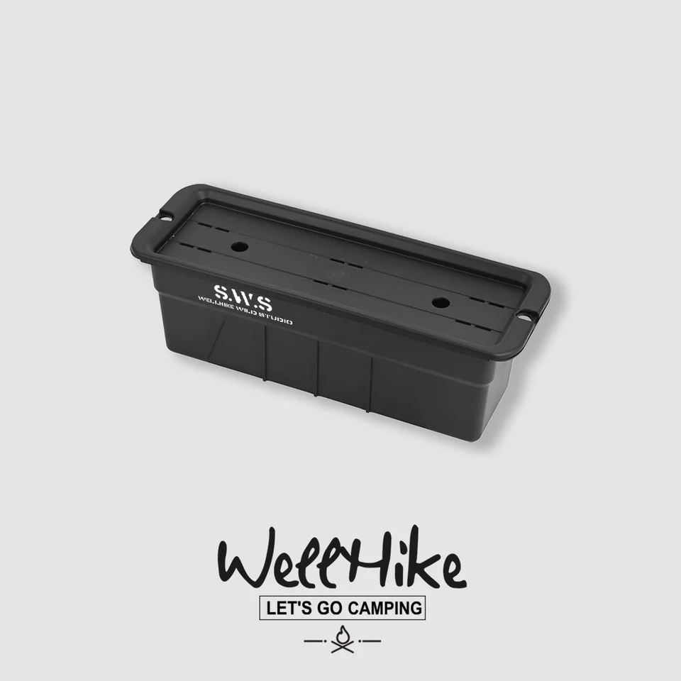 WELLHIKE 工業風ミニ収納ボックス【夜光・デスクトップ・アウトドアキャンプ用】