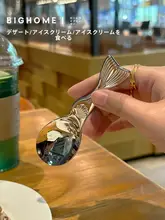 可愛らしいデザインの短柄スプーン【子供用・ステンレス製・アウトドア対応】
