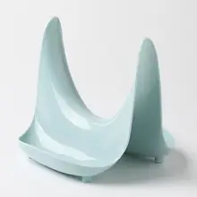 穴あけ不要の壁掛け鍋蓋ラック【キッチン収納用品・スチール製】