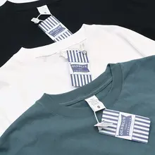 ポケットTシャツ 長袖 メンズ クルーネック パッチワーク バイカラー ルーズ 機能性 ヴィンテージ デイリー カジュアル ストリート