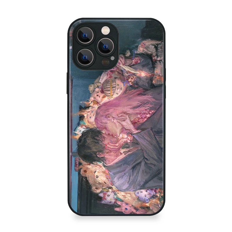 イラストレーターとのコラボ！スマートフォンケース：iPhoneやHuawei、Xiaomi対応の軽奢デザイン