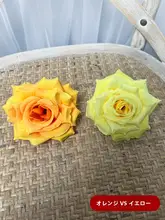 造花 シルク製バラの花【ウェディング装飾・DIY用花飾り・単体】