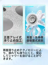 バスルーム用滑り止めマット【高齢者対応・安全設計・防水】