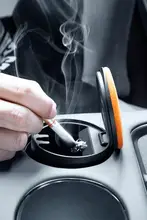 小鹏G7用中控煙灰皿【収納・デコレーション用・車内アクセサリー】