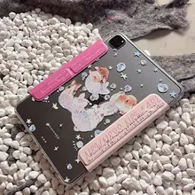 アクリル製マグネット分離式iPad保護ケース【防摔・iPad Pro 2024用・Air 6対応】