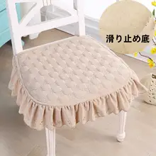 防滑底付きの高級クッションカバー【厚手・椅子・テーブル保護用】