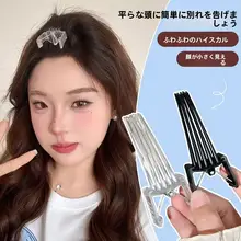 ボリュームアップヘアピン【自然なふんわり感・男女兼用・前髪用・クリップ式・デコレーション】