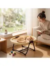 ペット用ネットバスケットベッド【小型犬・猫用・吊り下げタイプ】（セットアップ対応）