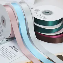 1.6cm 高品質ダブルサテンポリエステルリボン【婚礼DIY・ギフト包装用・両面デザイン】