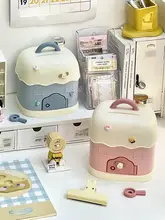 子供用 貯金箱【大容量・取り出し可能・カートゥーンデザイン・おうち型】