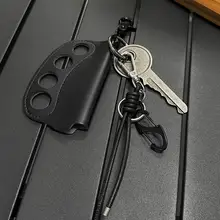 レトロデザイン キーホルダー付きバッグチャーム【アウトドア用・高級感】