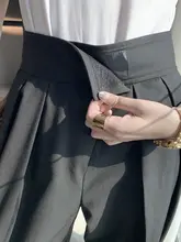 マランダ 裾テープ付き カジュアルパンツ【春夏用・フィット感抜群・ウエスト調整可能】