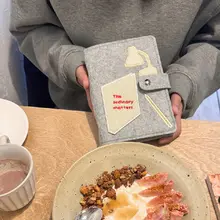 軽量ポータブルフェルトノートブック【日常・趣味のためのスカッチスタイル】