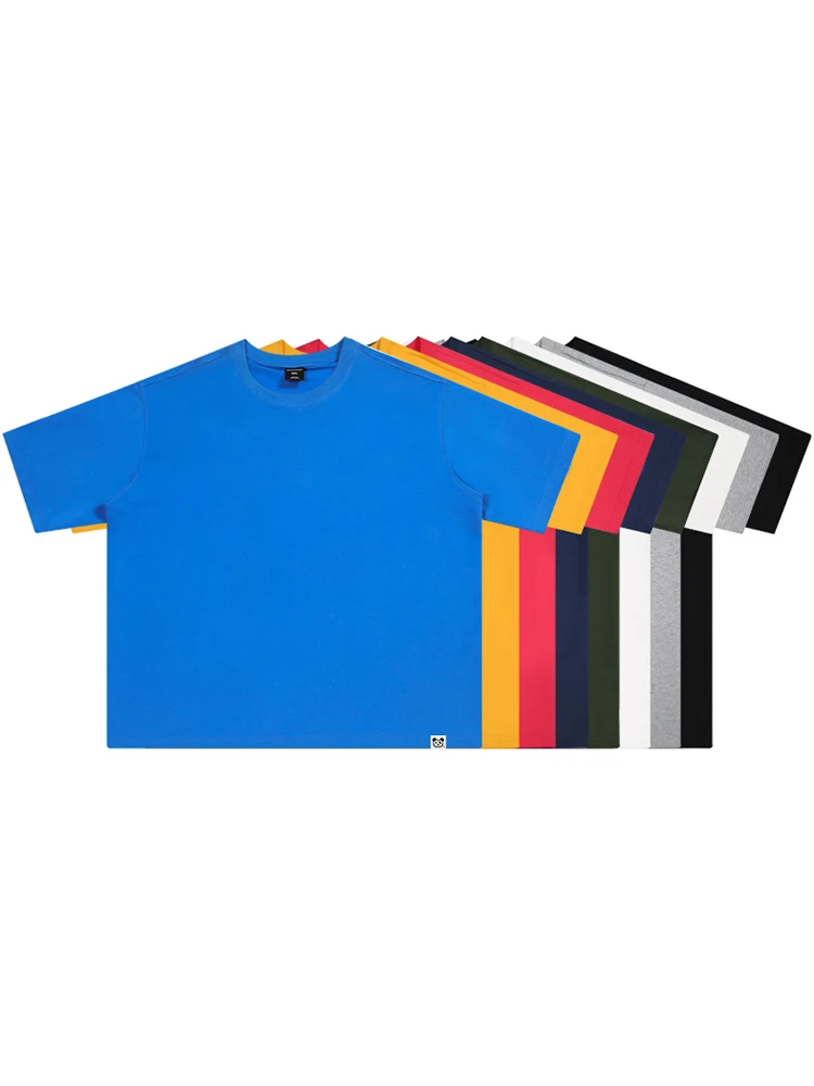 ビッグtシャツのサイズ選びに役立つ：Waynexzavier メンズ ラウンドネック キャンプ用純色Tシャツ