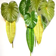 リアルな手触りの大きなバナナリーフ【室内装飾・観葉植物・壁面飾り】