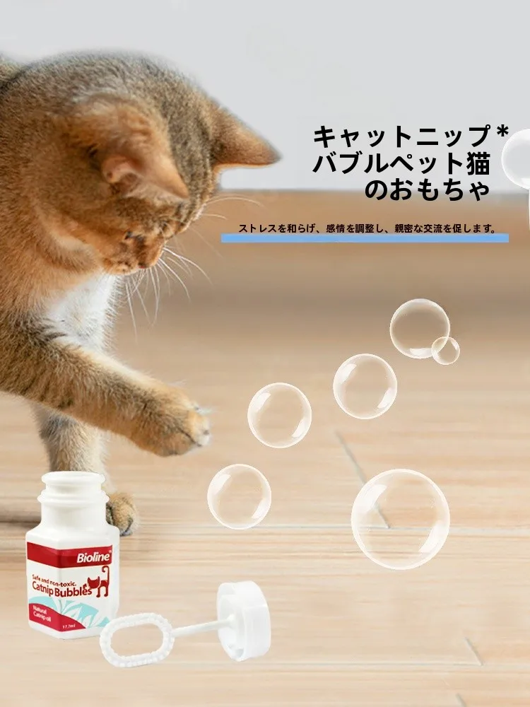 猫薄荷入りバブル水おもちゃ：子猫の解闷に最適な遊び道具とは