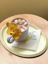 デザインマグカップ【北欧風・花柄・陶器製・カラフル】