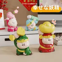 オフィス用 小神仙スタチュー【感情安定・クリエイティブな招財神・装飾品】