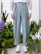 ハイウエスト紐付きルーズカジュアルジョガーパンツ メンズ オリジナルデザイン レトロスタイル