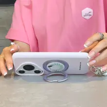 液体シリコン製スマートフォンケース【ハンドストラップ付き・防摔・全包タイプ・可愛いデザイン】