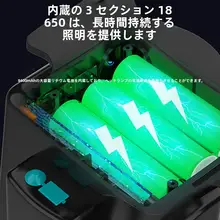 防水充電式ダイビングヘッドランプ【高輝度・遠射・デザイン・釣り用】