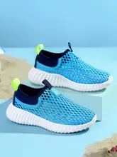 ABCkings 男の子用通気性メッシュシューズ ソフトソール