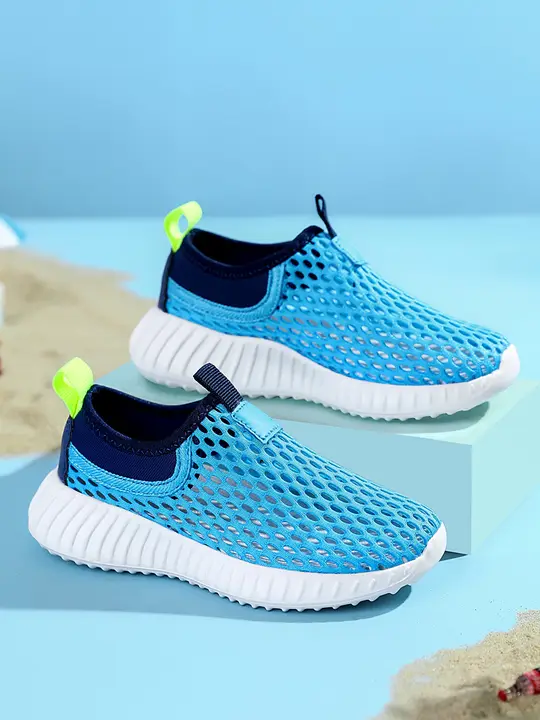 ABCkings 男の子用通気性メッシュシューズ ソフトソール
