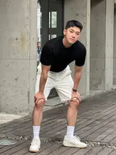 Tシャツ メンズ 夏季 ファッションカジュアル ラウンドネック 単色 しわ防止 シンプル