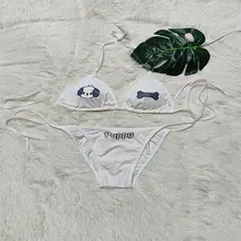 セクシーなビキニ水着【小胸向け・ボリュームアップ・ビーチ＆温泉用・分体型】