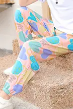 子供用 蚊よけパンツ【夏用・極上の柔らかさ・薄手・ランタンパンツ】