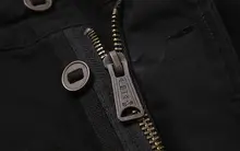 ミリタリースタイル M65ジャケット【ヴィンテージ風・ウォッシュドチェック・ブラック】