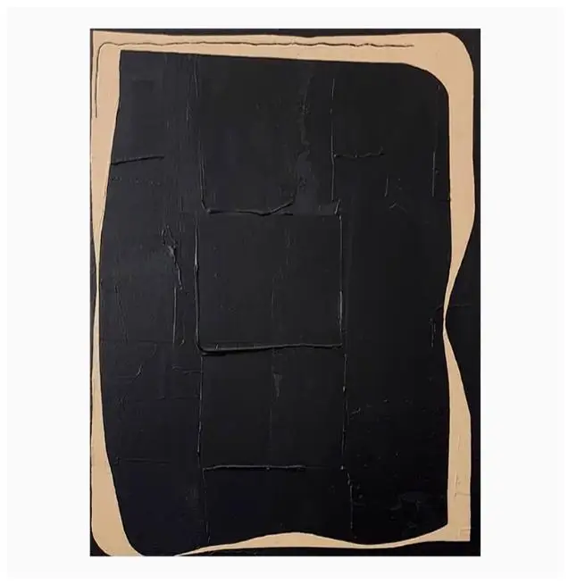 線画が家にいる理由は？抽象的な油絵がもたらす、心のリセットとは