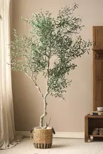フェイクオリーブの木 インテリア 飾り 大型植物 グリーンプラント