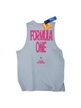 スポーツ用アームレスTシャツ【コットン100%・バイカラー・メンズ・ルーズフィット・トレーニング対応】
