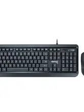 DeLong DY817S 有線キーボードマウスセット【USB接続・ノートパソコン・デスクトップ用・オフィス・家庭・ゲーム対応】