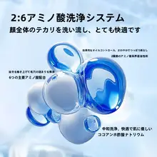 洗顔フォーム メンズ アミノ酸系 皮脂対策 ニキビケア 毛穴の黒ずみ さっぱり ダブルチューブ