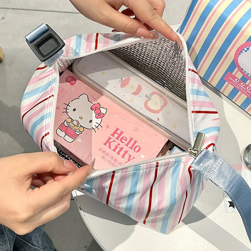 かわいいランチボックスバッグ：防油・保温機能で日常の食事管理をシンプルに
