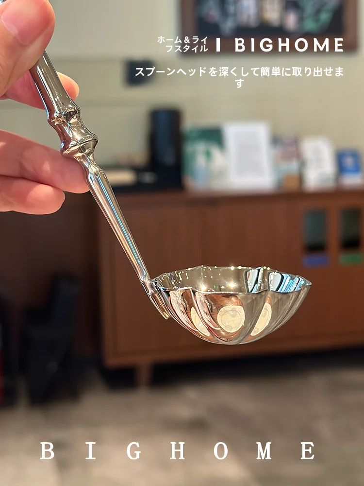 グリークスプーンとは？長柄ステンレススプーンの実用性と使用シーン